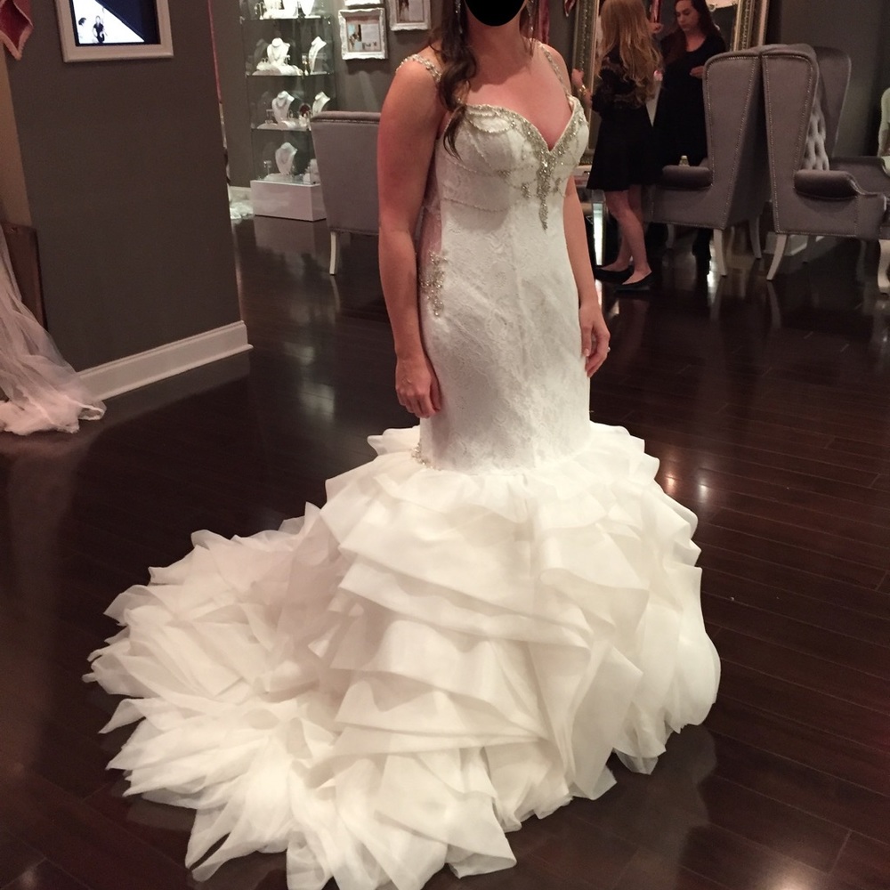 Custom Winnie Couture Wedding Dress - sleeves or sleeveless